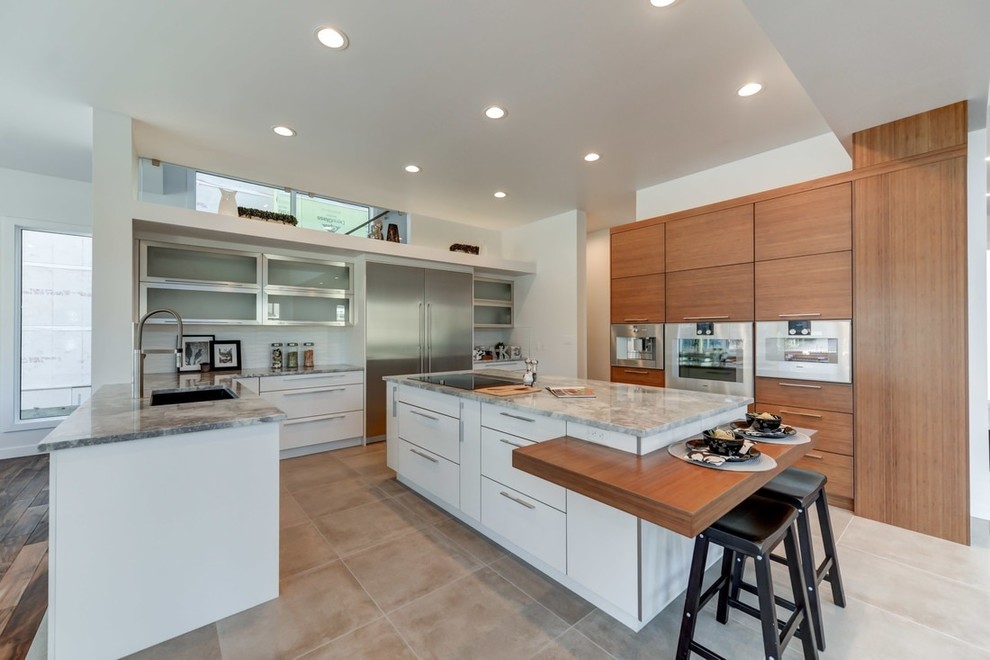 A Perfect Balance Contemporary Kitchen Edmonton by Kitchen