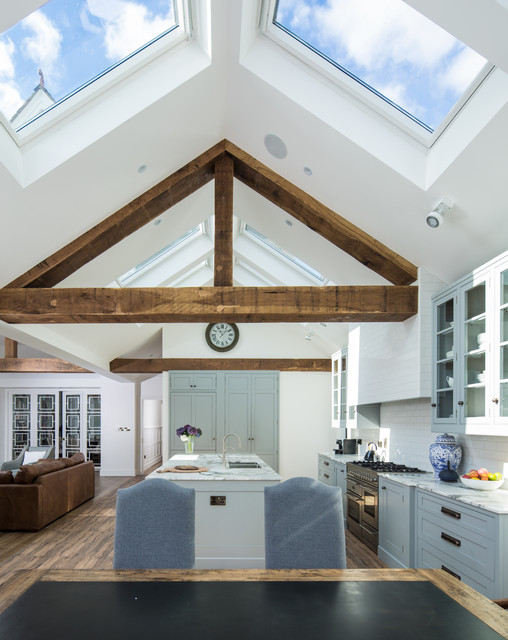 A renovated Arts and Crafts House in Dublin Craftsman Kitchen