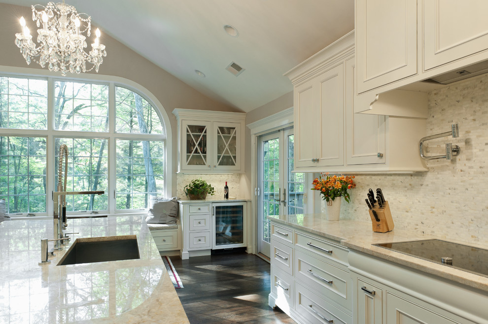 A Showstopper Kitchen Traditional Kitchen Boston by Divine
