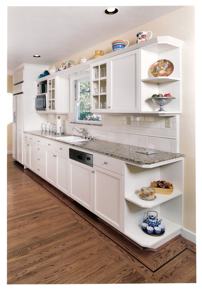 A Spectacular White Kitchen Contemporary Kitchen Sacramento by D&J Kitchens and Baths