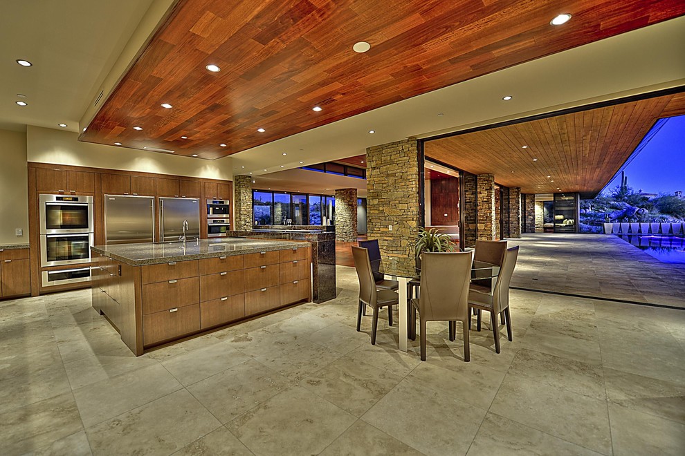 Above The Boulders Contemporary Kitchen Phoenix By Sever Design