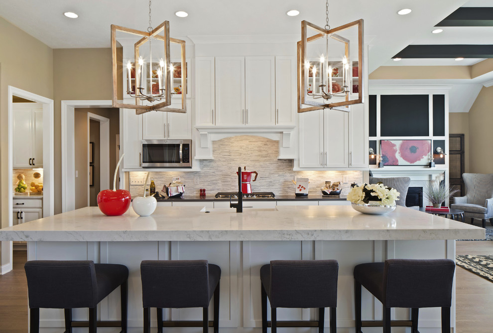 Albany Place Farmhouse Kitchen Indianapolis by Thomas & Jayne