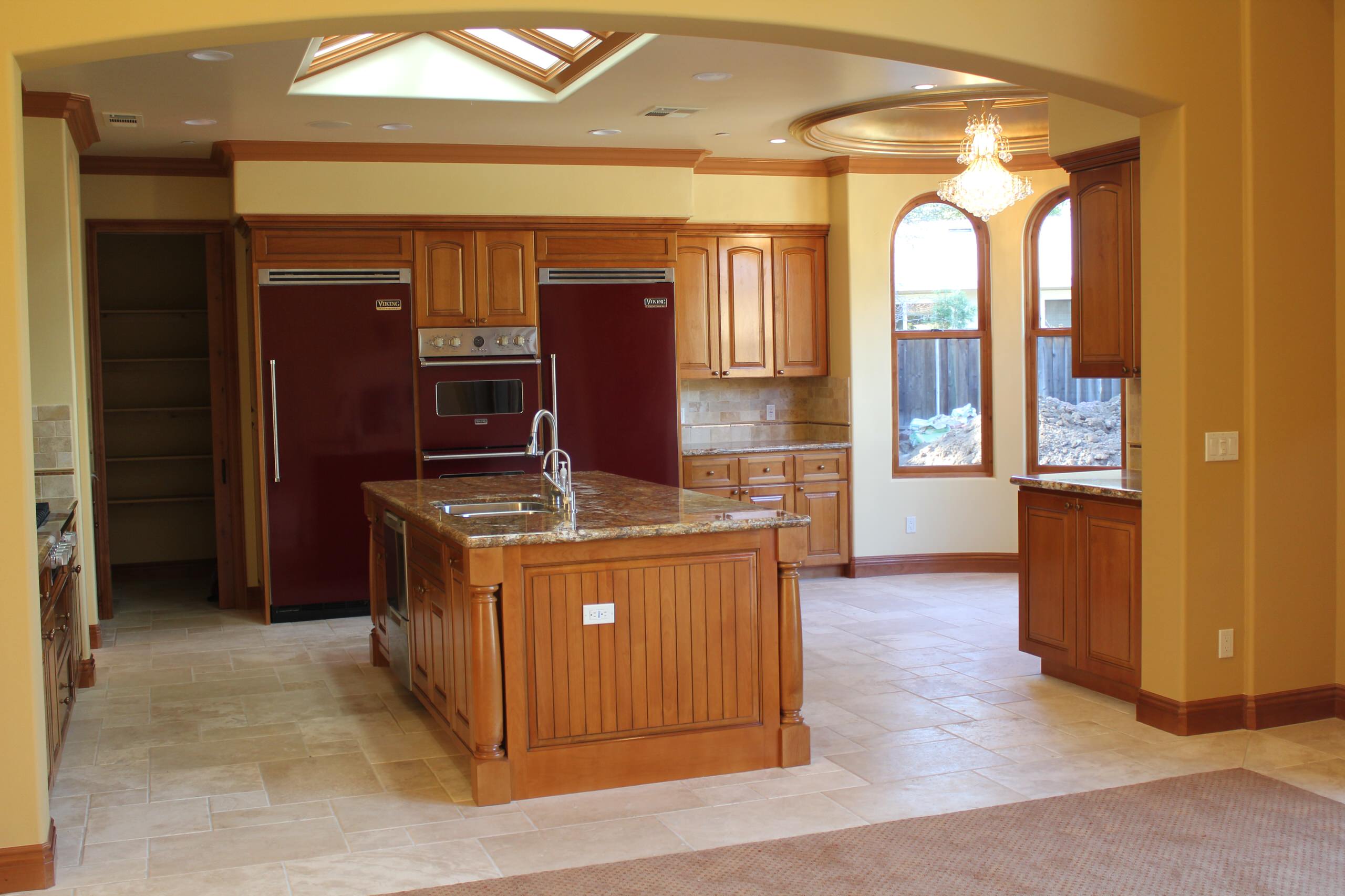 Kitchen Envy - A lovely example of a V groove panel