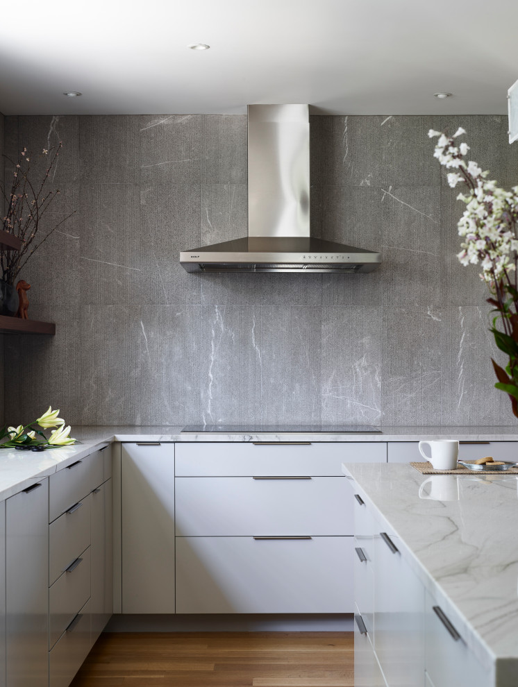 Alderwood Kitchen Alley Transitional Kitchen Boston by LDa