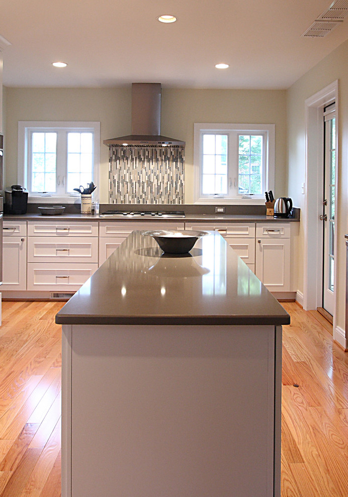 Alexandria, Virginia White Kitchen - Traditional - Kitchen ...