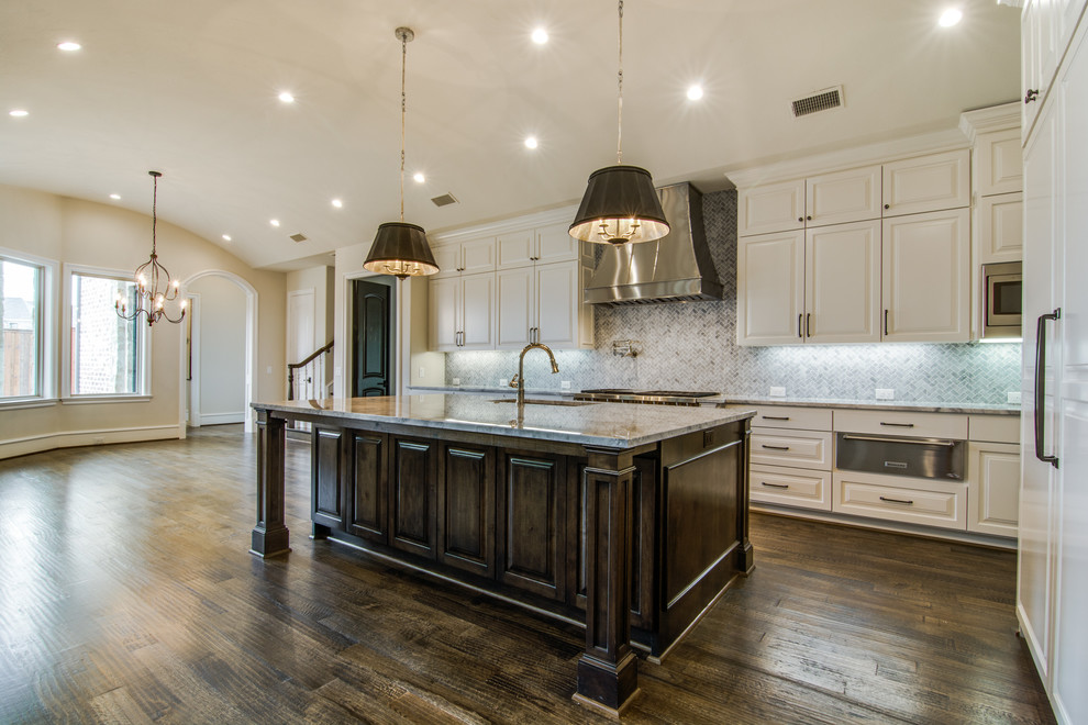 Alford Homes English Tudor Transitional Kitchen Dallas by
