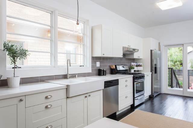 Alhambra Kitchen Backsplash - Transitional - Kitchen - San Francisco ...