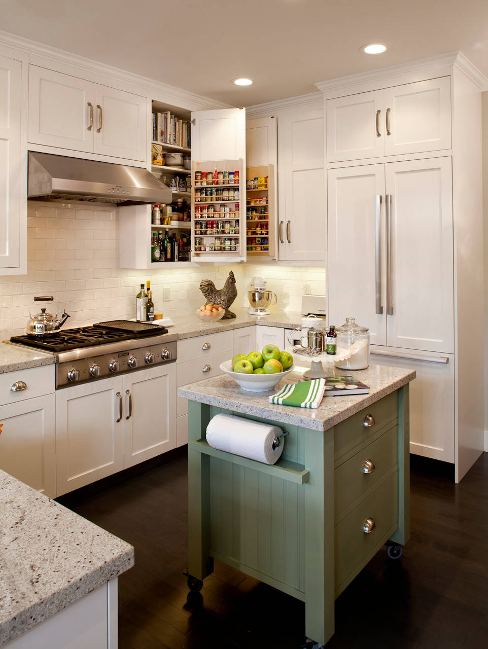 Stunning small kitchen remodel with island Small Kitchen Island Ideas Houzz