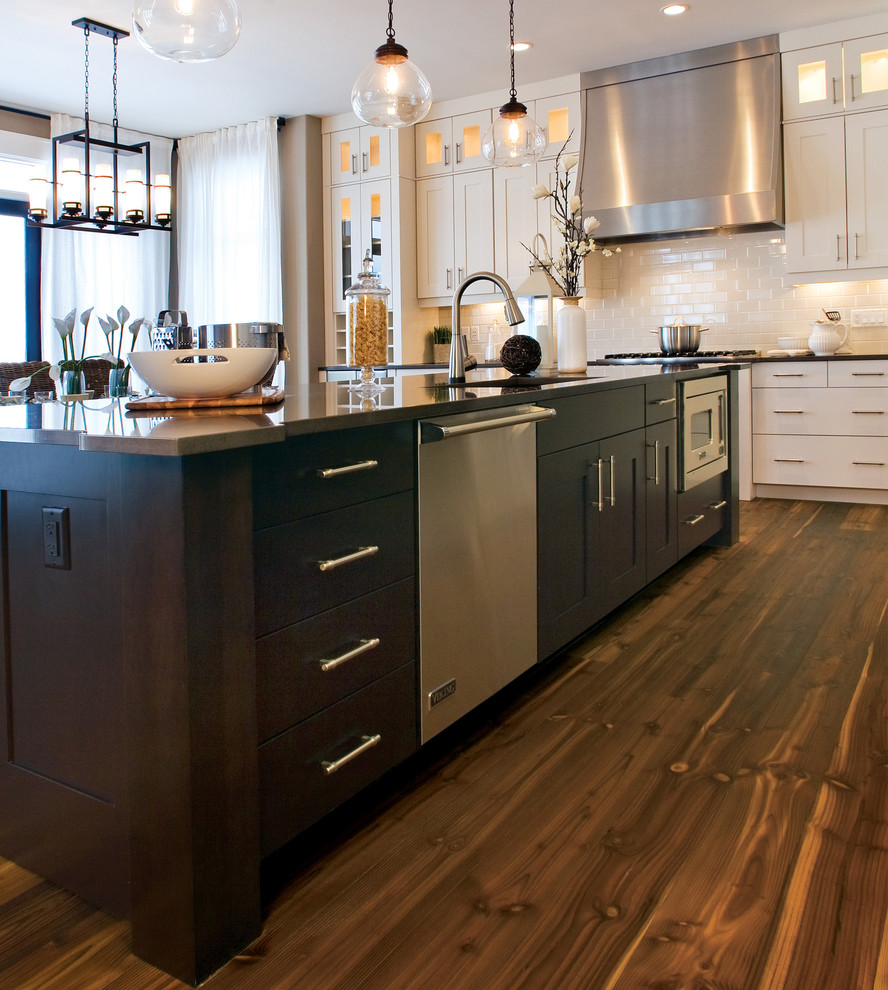 Alluring Sophistication - Contemporary - Kitchen - Calgary - by ...