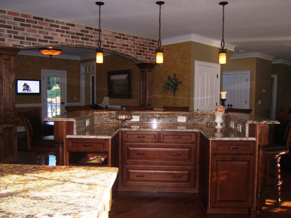 Alpharetta Main Level Remodel Traditional Kitchen Atlanta by