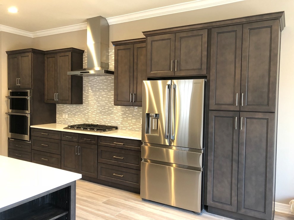 Alton Stone Gray Kitchen Contemporary Kitchen Austin