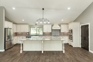 Alvin Barndominium Farmhouse Kitchen Houston By Gap Custom Homes