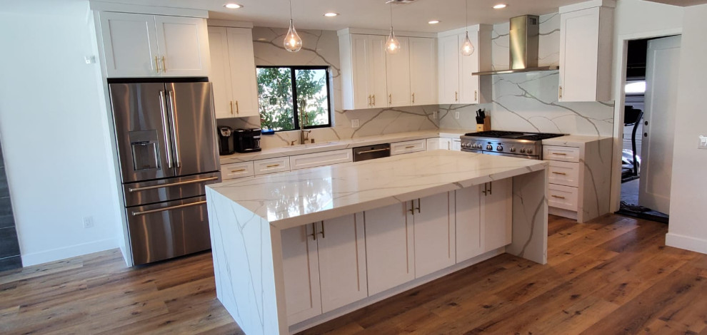 Alyssa & Justin home remodeling - Modern - Kitchen - Los Angeles - by T ...