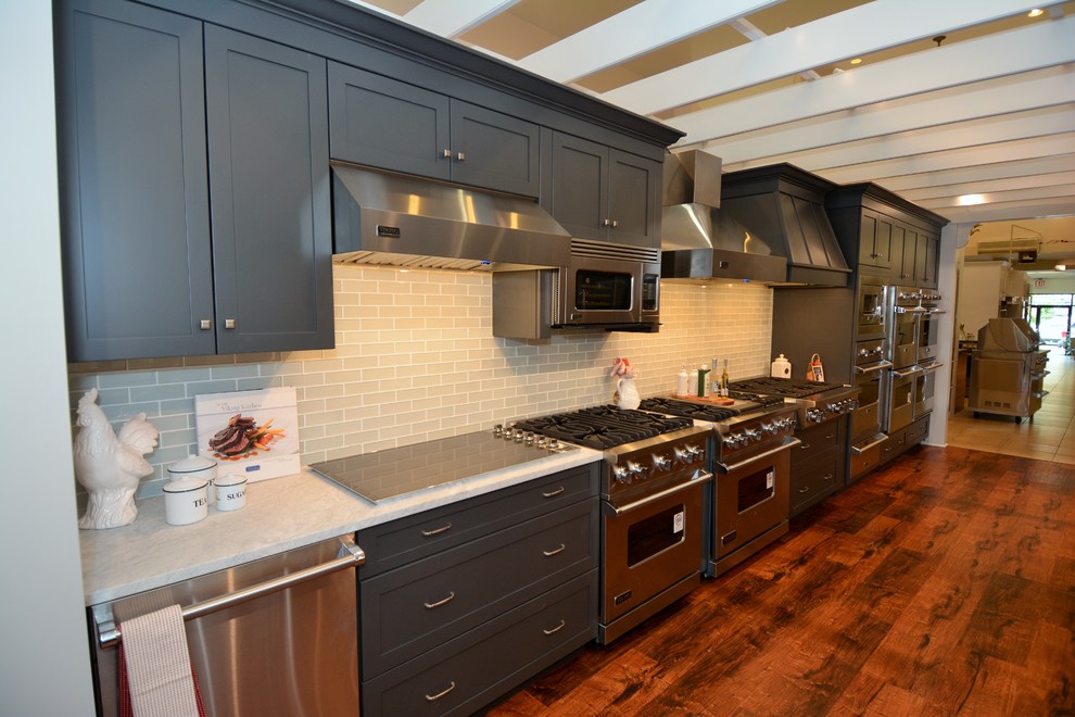 Amazing Viking professional kitchen display Transitional Kitchen New York by Zobel & Co