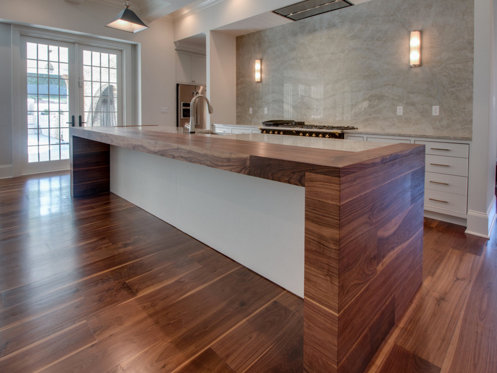 American Black Walnut Wide Plank Wood Floor in Charlotte, NC