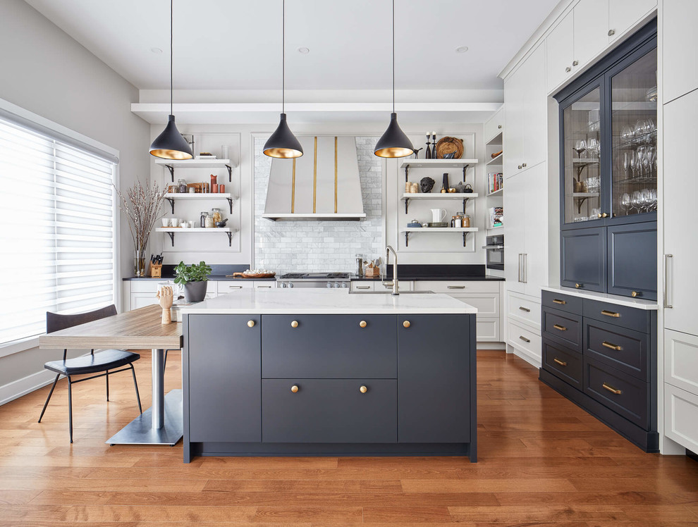 An Eclectic Charmed Kitchen Transitional Kitchen Ottawa by Astro Design Centre Houzz
