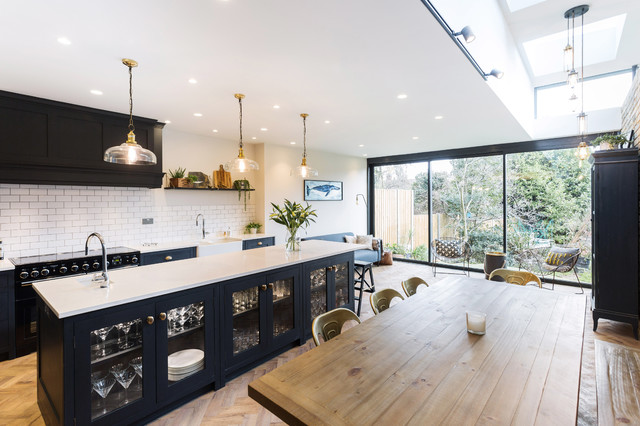 An Industrial Style Kitchen Extension By Burlanes - Industrial - Kitchen -  London - by burlanes interiors | Houzz UK