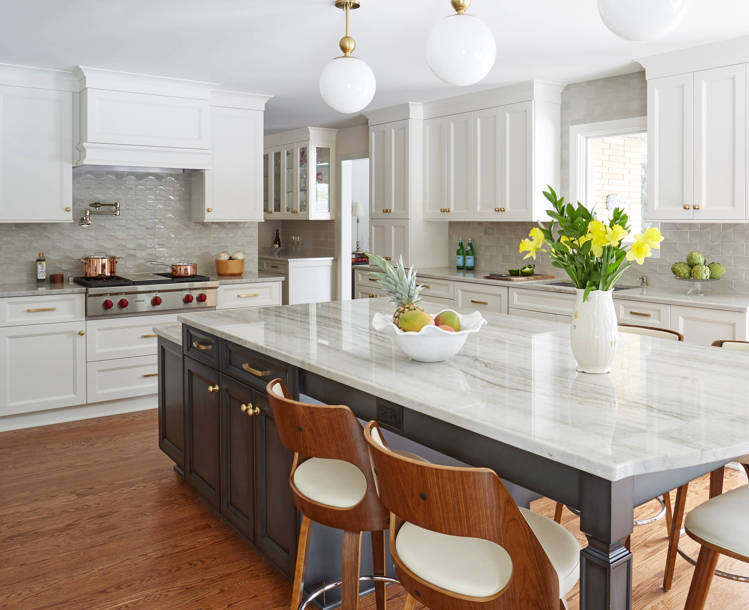 An Island To Gather Around Transitional Kitchen Chicago By Kitchen Village Houzz An Island To Gather Around Transitional Kitchen Chicago By Kitchen Village Houzz