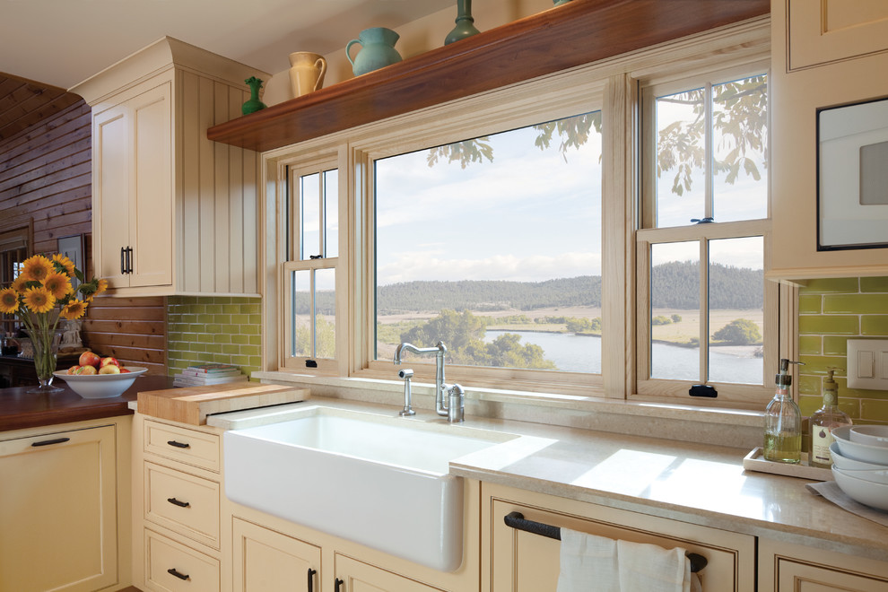 Andersen ASeries Windows Farmhouse Kitchen San