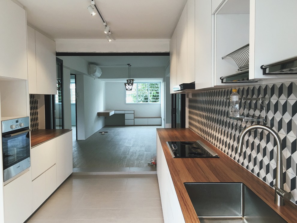 Ang Mo Kio HDB Jumbo Scandinavian Kitchen Singapore by Van Hus