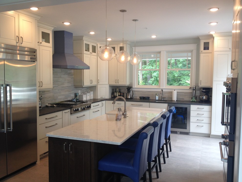 Annapolis Craftsman Waterfront Craftsman Kitchen DC Metro by
