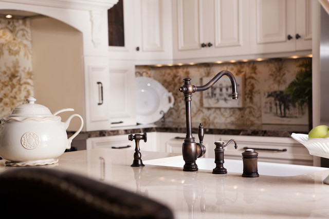 Annapolis Kitchen Faucet Suite American Traditional Kitchen San Diego By Waterstone Faucets Houzz