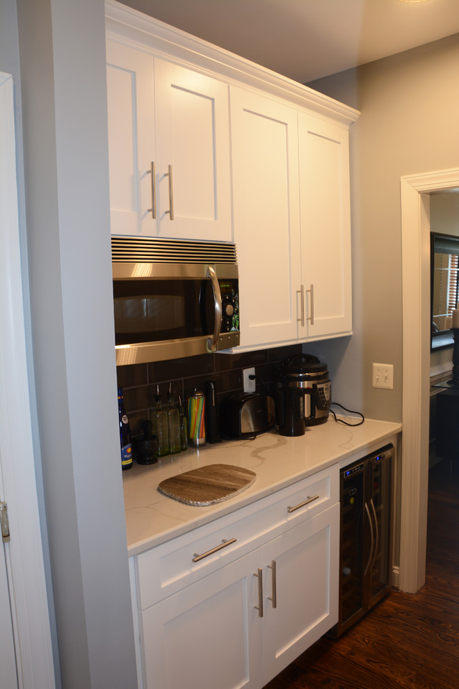 Annapolis, MD Black and White Kitchen Transitional Kitchen Baltimore by