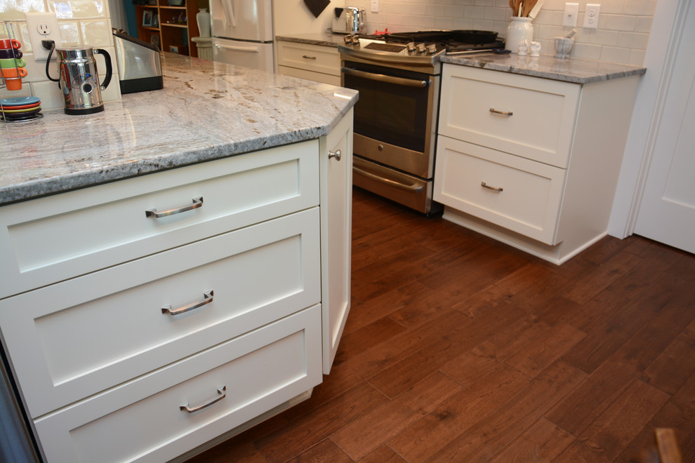Annapolis, MD White and Gray Kitchen Traditional Kitchen Baltimore by