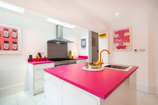 75 Beautiful Kitchen with Pink Worktops Ideas and Designs - April 2024 |  Houzz UK