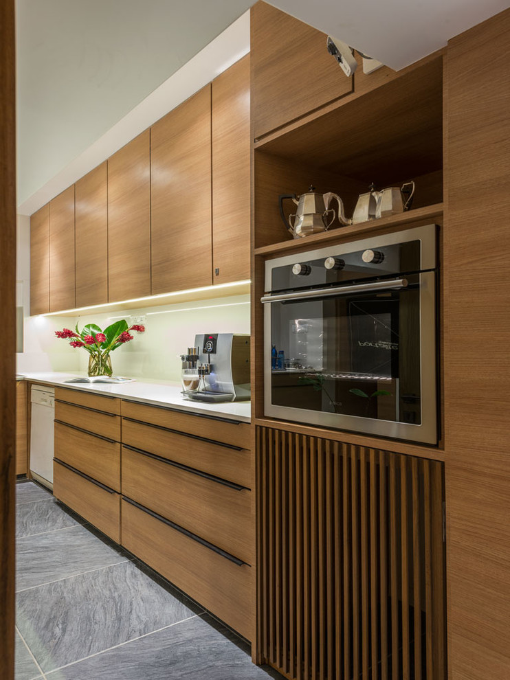 Apartment At Malabar Hill - Contemporary - Kitchen - Mumbai - By Ns*a ...