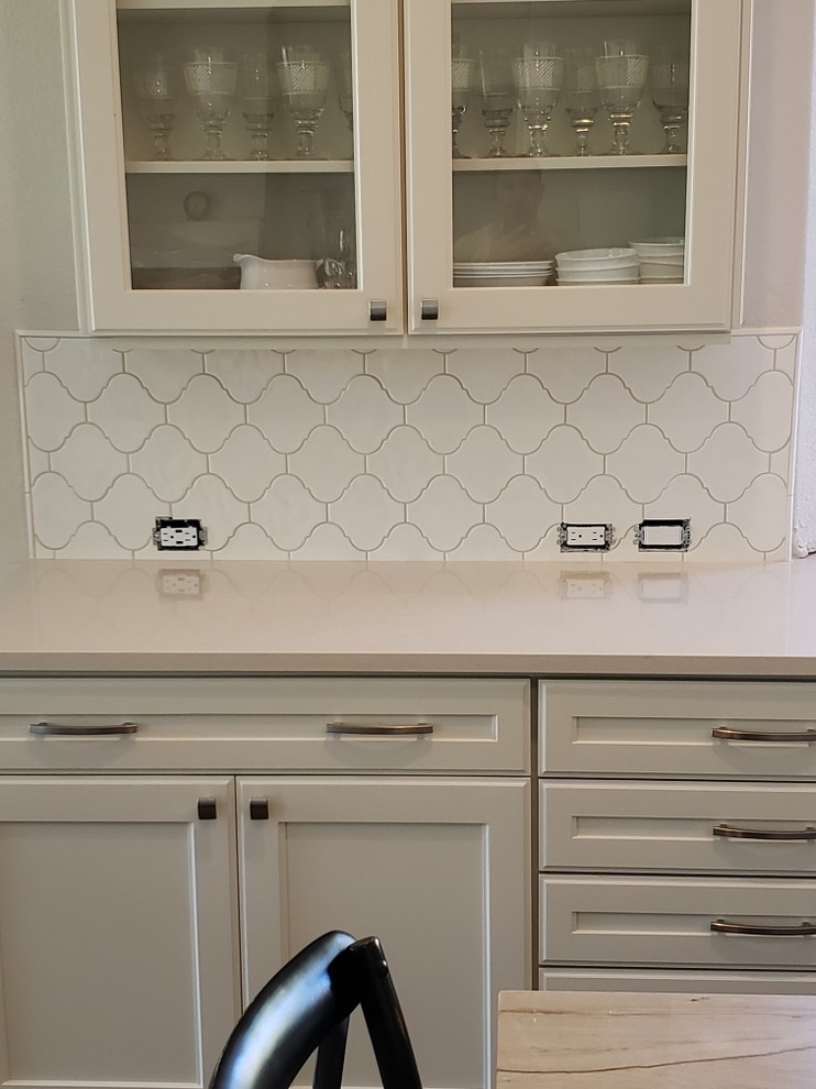 Arabesque Kitchen Backsplash - Traditional - Kitchen - San Diego - by