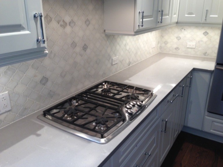 Arabesque Tile Backsplash Houzz