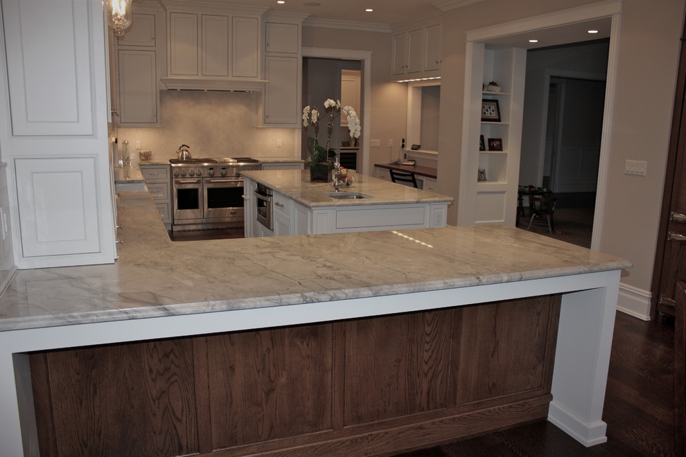 Armonk, NY Traditional Kitchen New York by La Pietra Tile