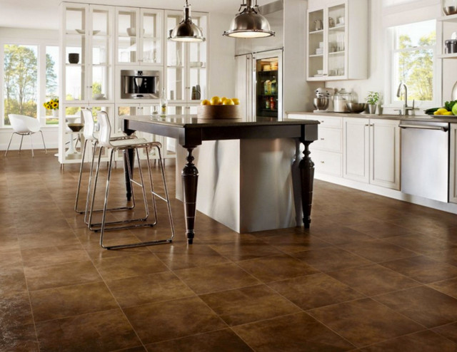 Armstrong Duality Vinyl Sheet Flooring Southwestern Hall Los Angeles By Finmark Carpet One Floor Home Houzz