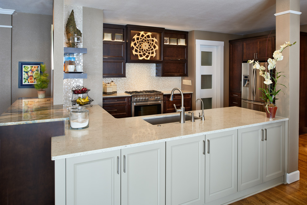 Art and Soul Transitional Kitchen Denver by Greenwood & Stone, Inc. Houzz