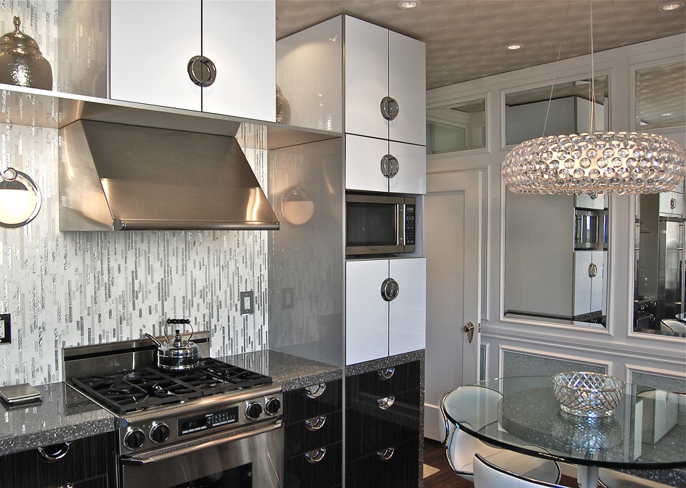 Art Deco Condo Contemporary Kitchen San Francisco by Favreau