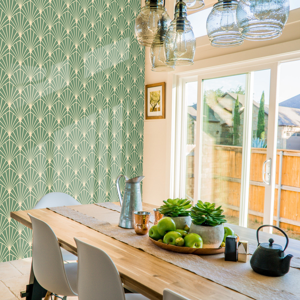 Art Deco Wallpaper - Traditional - Kitchen - Philadelphia - by The