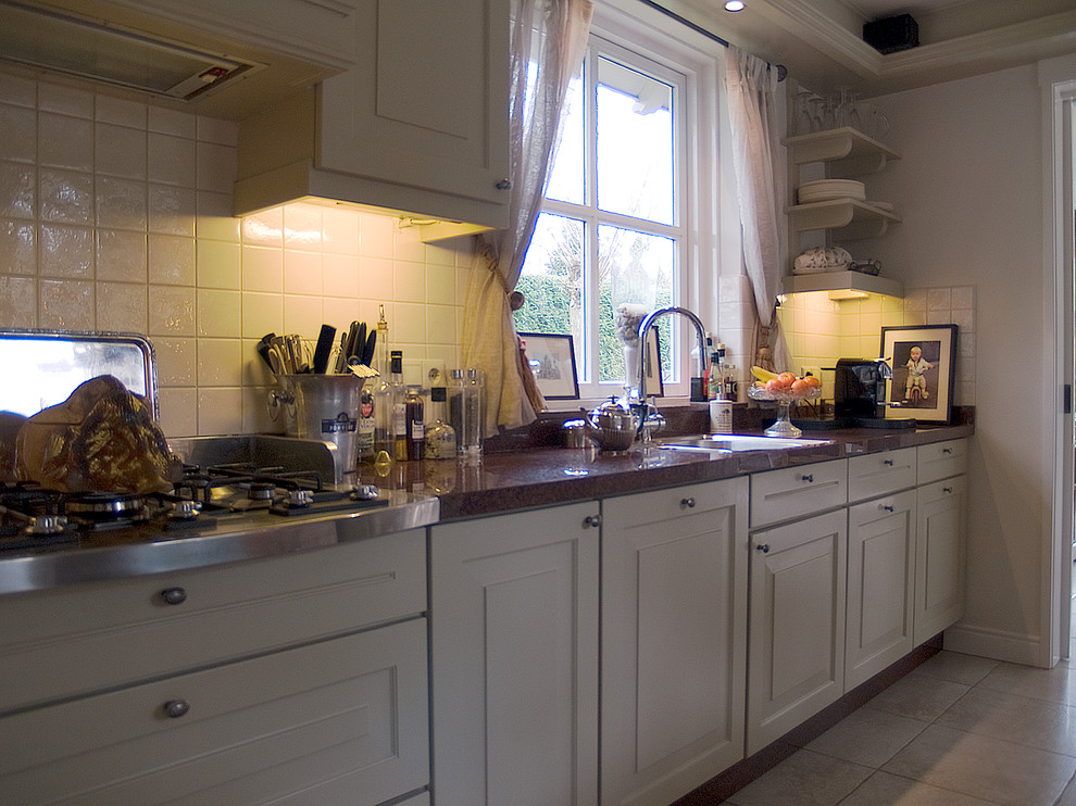 Art Nouveau Elegance in the Netherlands Traditional Kitchen