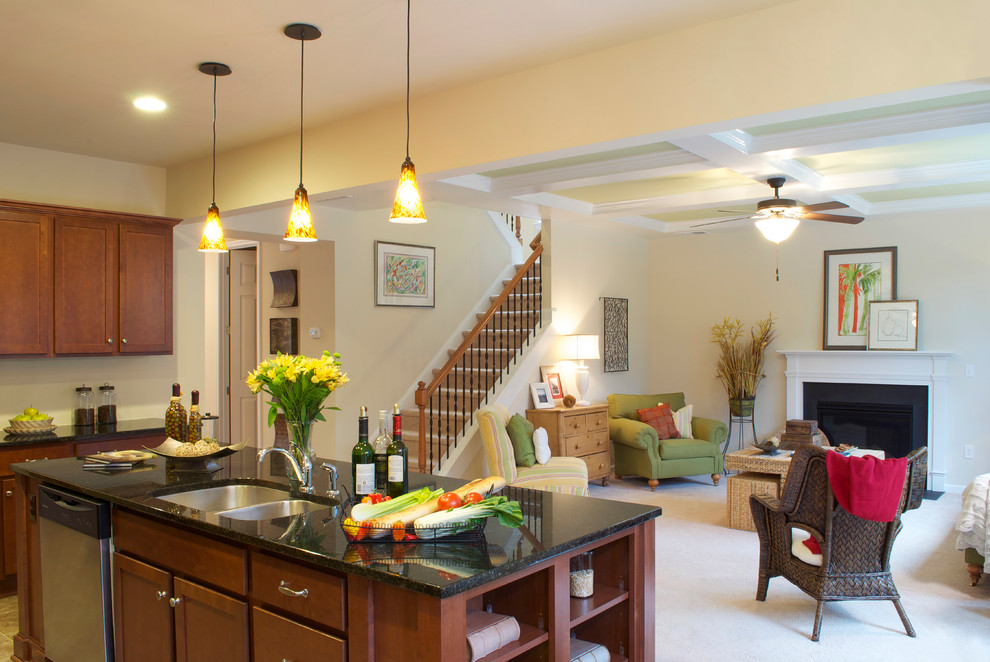 Ashlyn Creek Model Home Traditional Kitchen Charlotte by Niblock Homes Houzz