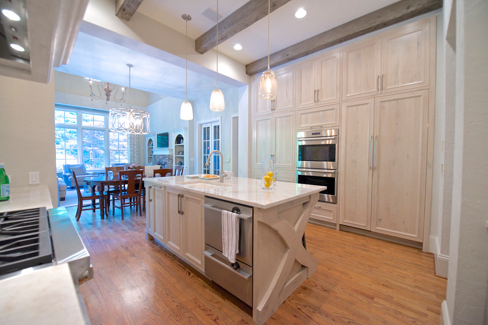 Atlanta Kitchen with Organic Textures Transitional Kitchen
