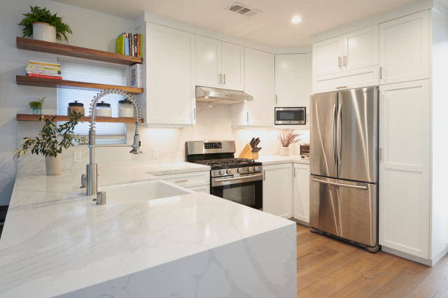 Atwater Village Transitional Kitchen Los Angeles By Kcs Design Inc