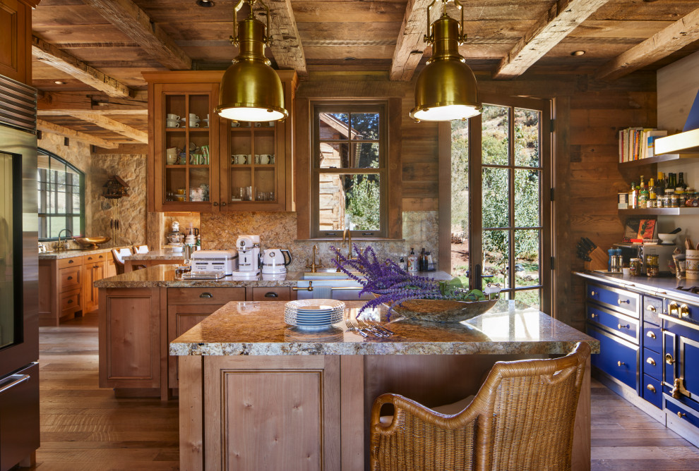 AVR 8 Rustic Kitchen Denver by Kaegebein Fine Homebuilding LLC