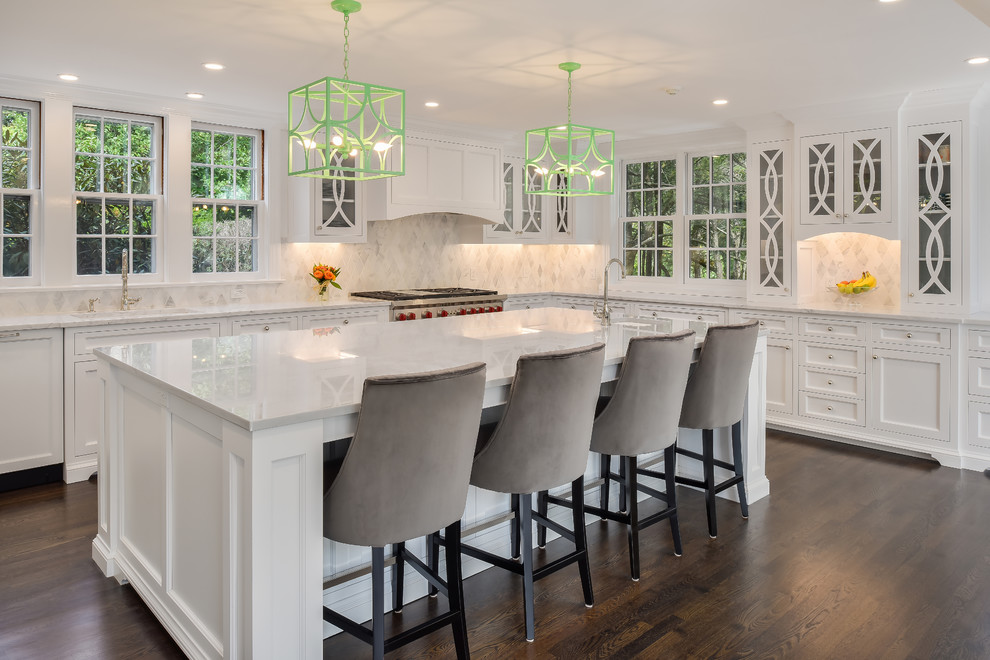 Award Winning Greenwich Kitchen Remodel Transitional Kitchen New York By Woodland Partners Custom Builders
