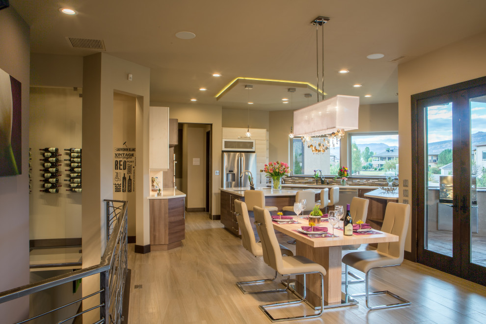 Award Winning Kitchen & Wine Room with Glass Floor