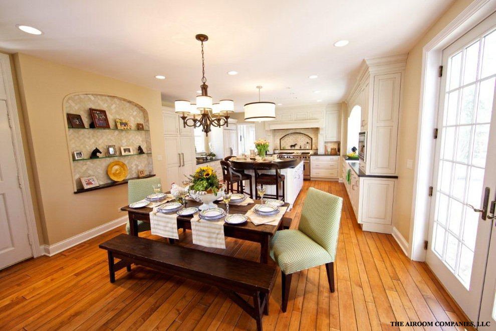 Award Winning Kitchen Remodel Traditional Dining Room