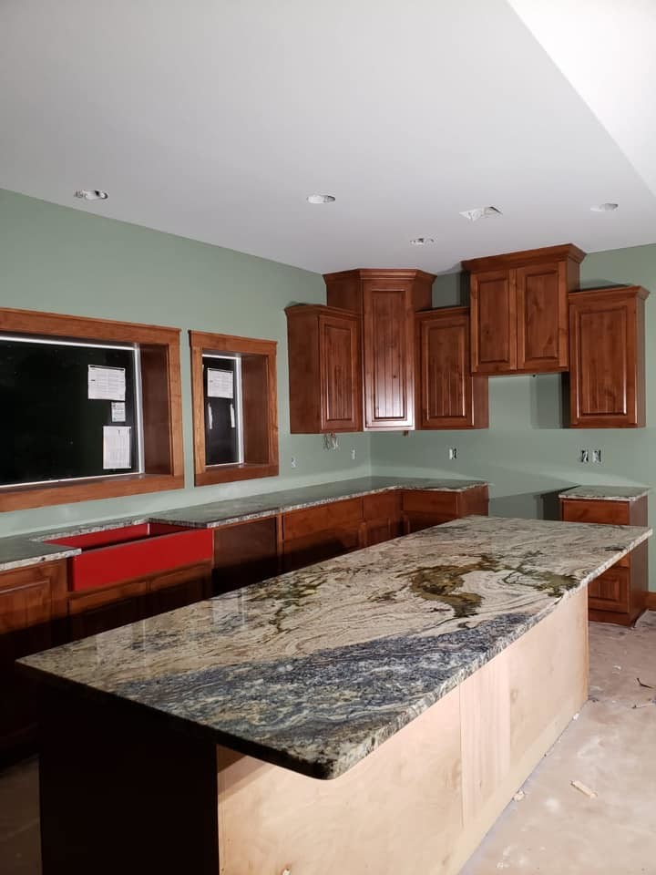Azul Fantasy Granite Kitchen Kitchen Other by S.A.K Granite Houzz