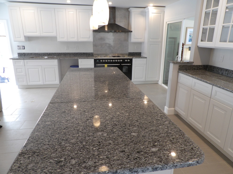 Azul Platino Countertop Kitchen Philadelphia by Emerald Granite