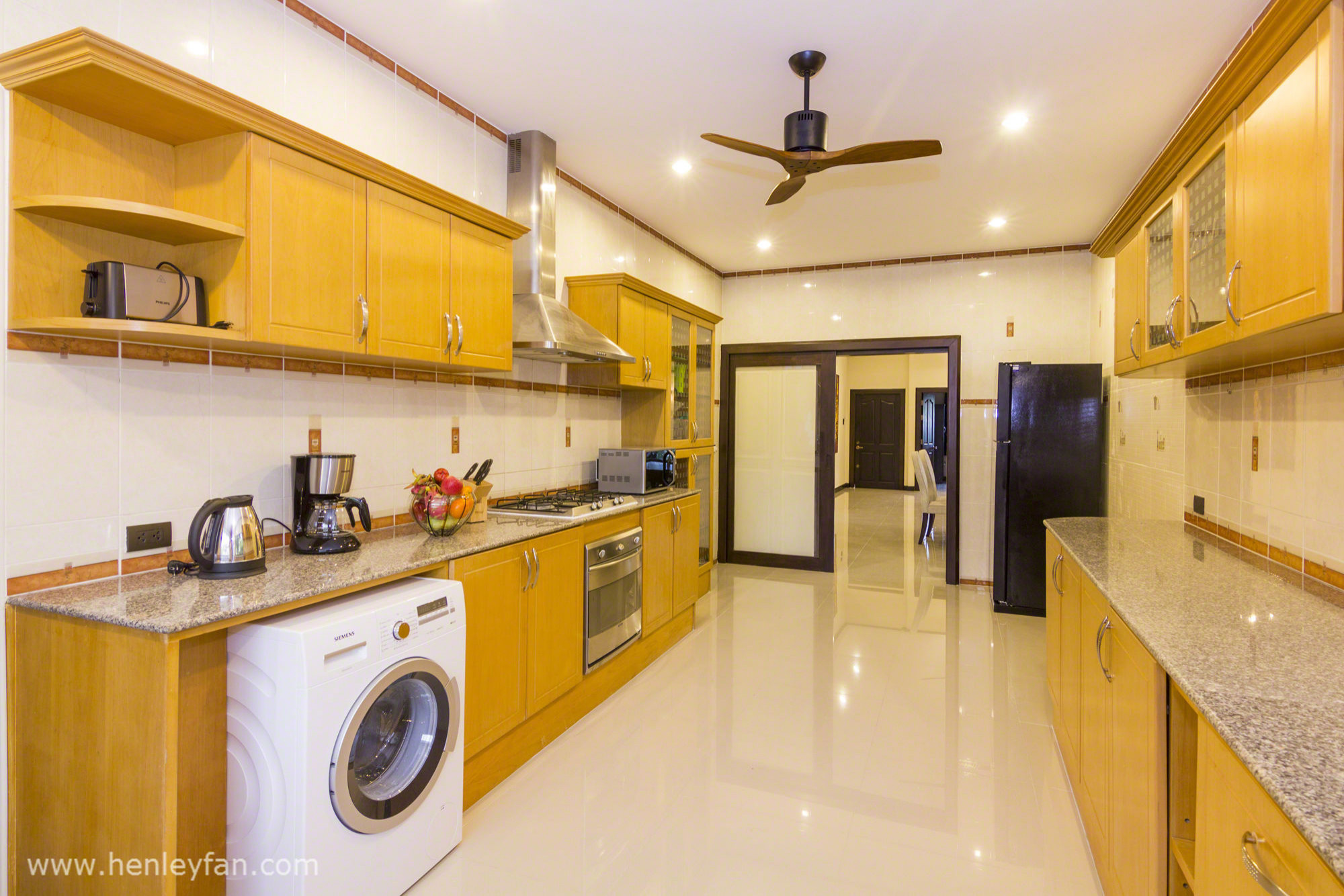 Baan Leelawadee Luxury Villa Thailand - Contemporary - Kitchen - Other - by  The Henley Fan Company Ltd | Houzz