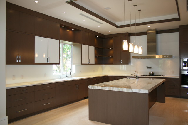 Back Painted Glass Especially Designed For Kitchen Backsplashes Modern Kitchen Miami By Elegant Shower And Glass