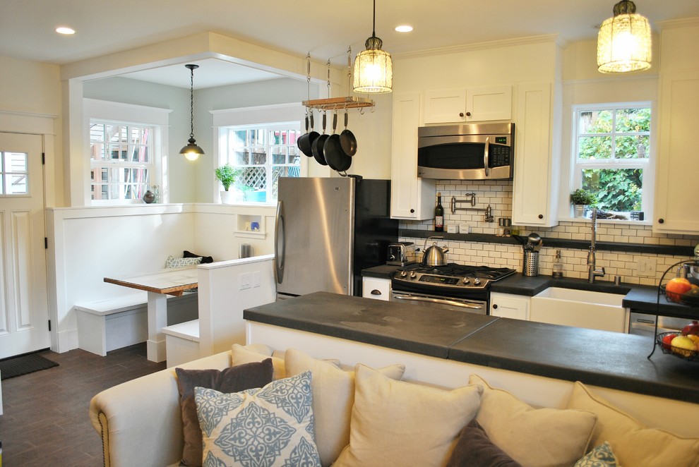Inspiration for a timeless kitchen remodel in Seattle